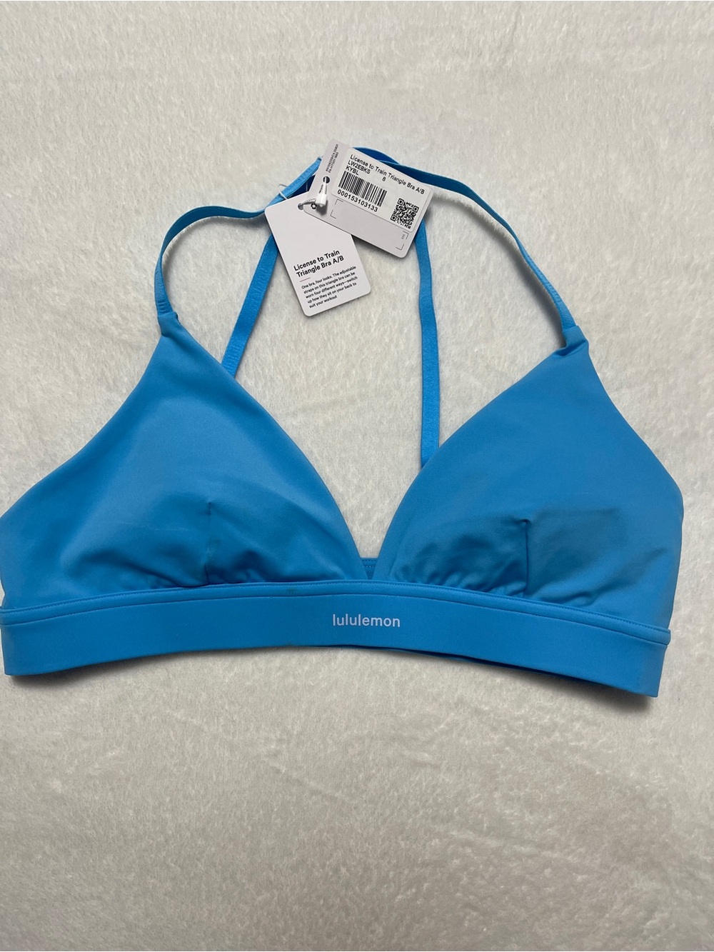 lululemon athletica Bright Blue Triangle Bralette - Women Intimates